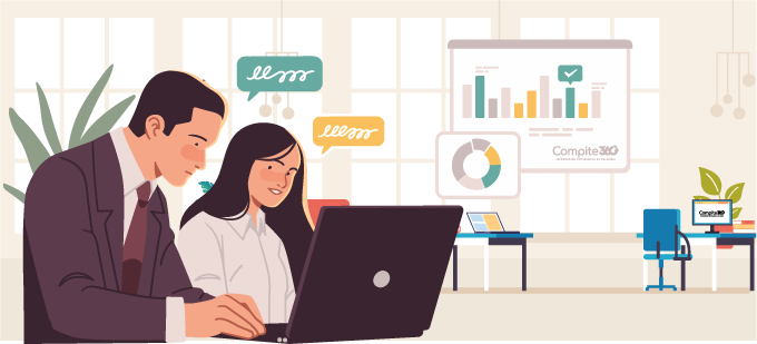 ilustracion decorativa de Pymes